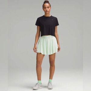 Lululemon Court Rival Skirt Light Green